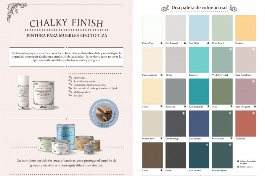 Bruguer chalky finish 36726