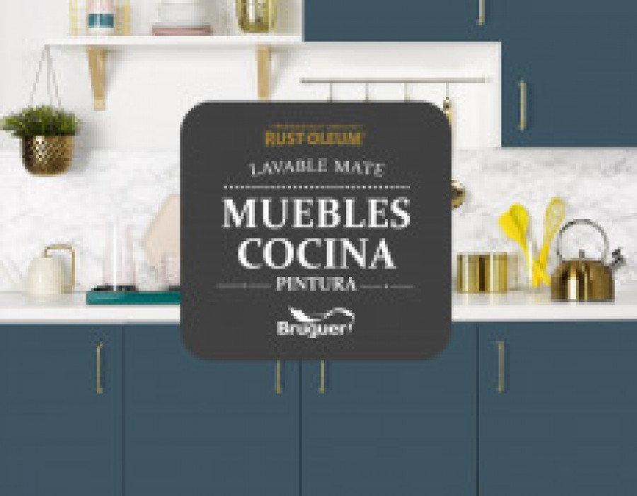 Bruguer lanza al mercado su nueva pintura para muebles de cocina