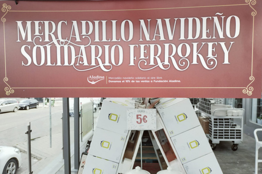 Mercadillo solidario de navidad ferrokey mostoles 30500