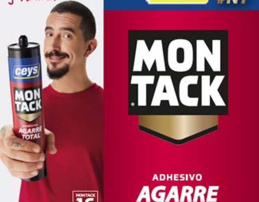 Marron & Montack, el adhesivo de AGARRE TOTAL número 1 inicia su campaña